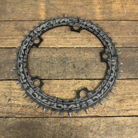 D40297 Race Face Single N/w Chainring 44t 130 Bcd 5-bolt Narrow Wide 7075 Gravel Bike