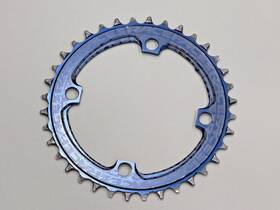 Rnw104x36blu Race Face Narrow/wide Single Chainring Blue 104x36t