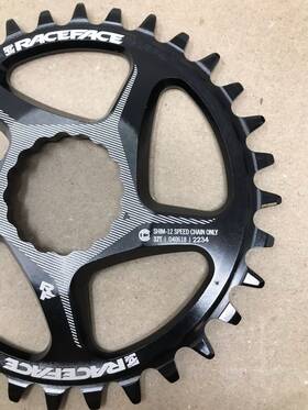Rnwdm30blk Race Face Raceface Narrow Wide Cinch Chainring For Shimano 12-speed Black 32t