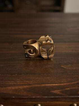 St17turr3540x0kgld Race Face Raceface Turbine R 35 Stem - 40mm Mm Clamp /-0 1 1/8 Inch Kash Money Gold