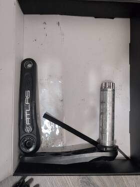 Ck16a83a165blk Raceface Atlas Downhill Crankset 165mm 12 Speed Aluminum Cinch Spindle