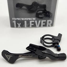 F50051 Raceface Turbine Dropper Seatpost 1x Remote And Clamp For Race Face Black No Cable