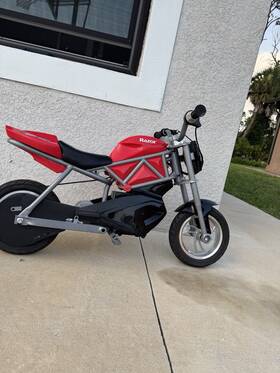 15128092 Razor Rsf350 Single Speed Electric Bike With Pneumatic Tires And Chain Driven Motor