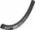 Rdrr51dpn24s011420 Dt Swiss Rr 511 700c Tubeless-ready Road Disc Rim 24h Black With Squorx Nipples