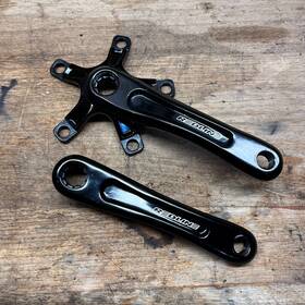 143529 Red Line Bmx Redline Microline Isis Crank Arms Gloss Black 150mm 5 Bolt 110 Mm
