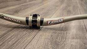 M161-01-bk Renthal Fatbar Lite 760mm X 20mm Rise Carbon Handlebar 50mm Stem