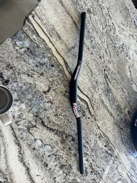 M16501ag Renthal Fatbar Lite 35 Bars 35.0 20mm Rise Black