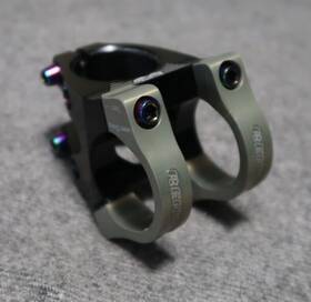 Stm112-bkag Renthal Apex Stem - 31mm 31.8 Clamp /-6 1 1/8 Inch Aluminum Black/gold