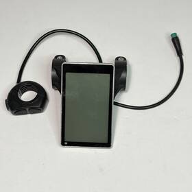 157521240612015 Ridstar M5 E-bike Display Black Plastic With Control Buttons Cables And Mount