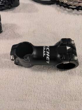 31425317013 Ritchey Trail Stem - 70mm 31.8 Clamp /-0 1 1/8 Inch Alloy Black