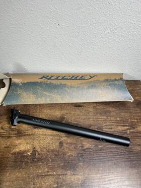 Ritchey 796941417327 Comp Zero Seatpost 31.6mm 400mm Black 2020 Model Offset Alloy Post