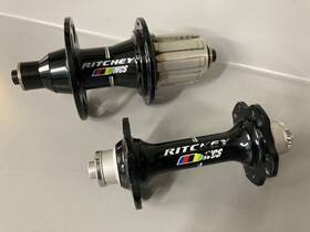 Zer0 Ritchey Wcs Zero Road Hub Set 24h/20h 130mm/100mm 10spd Hg Sealed Bearing Bladed