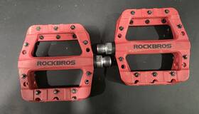 2017-12c Rockbros Mountain Bike Pedals Bicycle Nylon Flat 2 Sealed Bearings 9/16 Inch