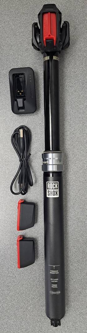 00.6818.065.008 Rockshox Reverb Axs Dropper Seatpost - 31.6mm 150mm Black B1