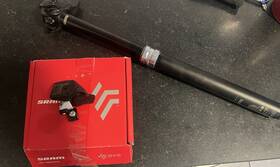 00.6818.065.020 Rockshox Rock Shox Axs Reverb 31.6mm 180mm Electronic Dropper W Remote Battery Charger