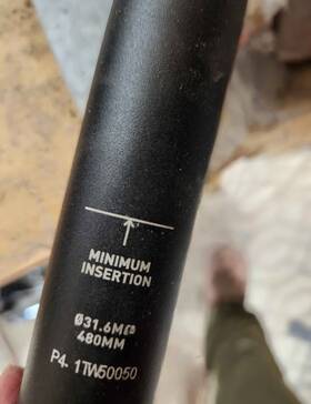 Rockshox 006818019018 Reverb Stealth 31.6 X 440mm Dropper Post