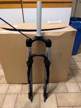 03t30072752 Rockshox Rock Shox Reba Rl 29 Solo Air 100mm With Remote Lockout 1-1/8 Straight Steerer