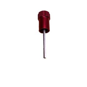 11.4310.645.000 Rockshox Rebound Adjuster Knob Only Aluminum Red Short 2.5mm Hex Original