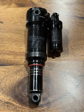 35t83664847 Rockshox Super Deluxe Debonair Rear Shock 185x55mm Black Mountain Bike