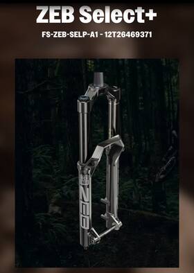 5269977 Rockshox Zeb Select E-bike Optimized 29 Inch 160mm 1.8 Taper Boost 44mm Offset