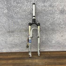 Rockshox 710845729584 Vintage Sid Race Dual Air Fork 26 V-brake 1 1/8 Silver Mtb Suspension
