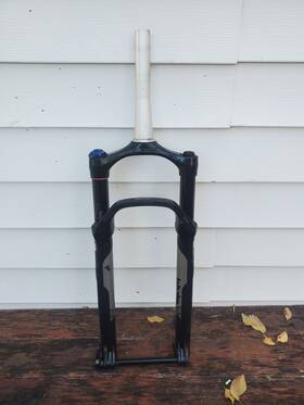 Fs-blto-rl-a2 Rockshox Bluto Rl 26 Inch Solo Air Fat Bike Fork - 100mm Tapered Steerer 7 3/4