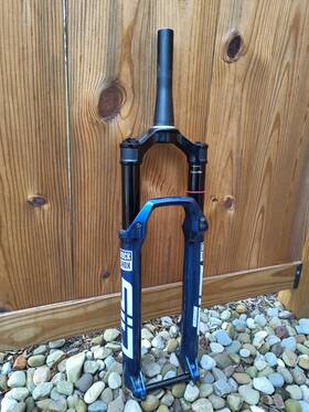 Fs-sid-ult3-d1 Rockshox Sid Ultimate 3p 29 120mm 44mm Offset Blue Crush With Twistloc Remote