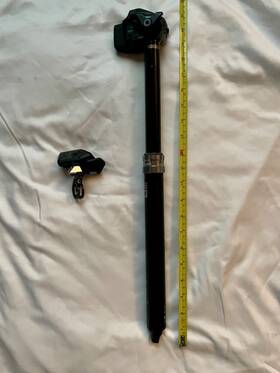 P-rvb-axs-a1 Rockshox Reverb Axs Dropper Seatpost - Black 30.9 170mm