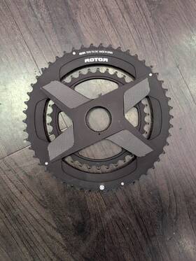 11s-12s Rotor Round Direct-mount 50/34t Bike Chainring Set 179g