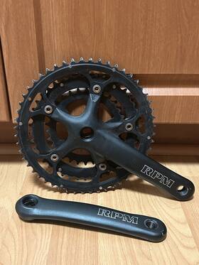 Ck-603 Rpm Ck-601 Power Pro Road Touring Triple 170 Mm Crankset Square Taper 52 42 30