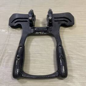 B-7-10-28 Rxl Sl Carbon Triathlon Handlebar Bicycle Extender Adjustable Tt Aero Bars 31.8 Glossy