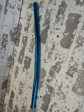Aa6061 Sai Vintage Mountain Bike Flat Handlebar 25.4 560mm Turquoise Anodized