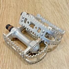Mp-130 Sakae Old School Bmx Sr Pedals 9/16 Inch Mp130 Silver Og 1980s Race Opc