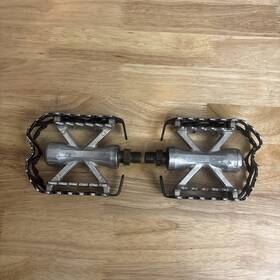 Mtp-110 Sakae Vintage Sr Double Cage Pedals 9/16 Inch For Bmx Or Mtb