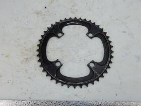 Cr3656 Salsa 36t 42 Tooth Chainring 104 Mm Bcd Black Aluminum Alloy 4 Bolt Pattern Usa