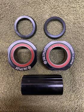 45095011314 Salt. Plus Euro 22mm Sealed Alloy Bottom Bracket For Vintage Bmx And Bike