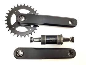 Ac-38-1 Samox Black 1x 30t 170mm Bicycle Crank Bike Parts W Neco Bottom Bracket