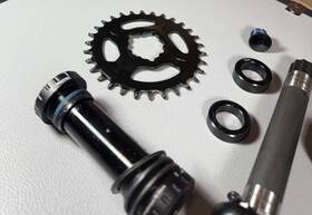 Tam38-d30nc-05-100-170 Samox Taf37 Fat Bike Crankset - 170mm 11-speed 30t Direct Mount 24mm C