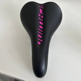 284-2 Schwinn Black/purple/bicycle Cushion Seat