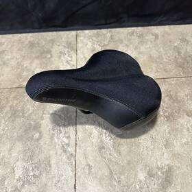 80513490 Schwinn Commute Bike Saddle Wide Bicycle Seat Soft Foam Padding Black