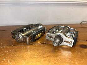 K10497 Schwinn Approved 1/2 Inch Vintage Pedals. Made In Germany