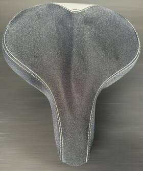 Sw75719-2 Schwinn Deluxe Cruiser Ultra Comfort Bicycle Seat And Post Bracket - Black