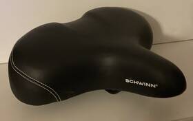 Sw78821a-2 Schwinn Large Bike Seat - Super Breeze Cruise Saddle With Soft Foam Padding
