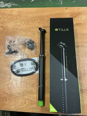 07591 Sdg Tellis Internal Routed Adjustable Dropper Seatpost - 31.6mm 170mm Black