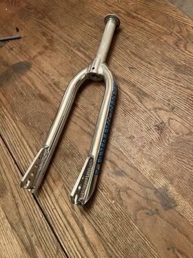 4363 Se Bikes Rare Fork Bmx Aluminum 20 Inch Landing Gear 1 Threaded Tube Off
