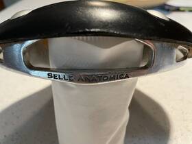 23feb13835 Selle Anatomica X2 Series Saddle - Beveled Black With Silver Revets