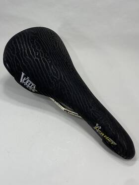 R531 Selle Bassano Vuelta Saddle Genuine Leather Italy Manganese Rails 1990s 96