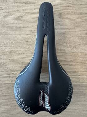 Selle Italia 030282409873 Flite Flow Saddle L2 Titanium Rails 145mm X 275mm Great