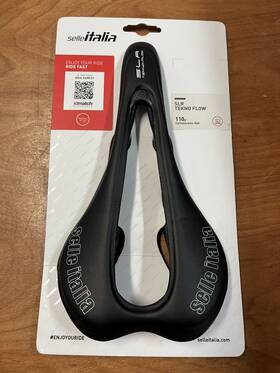 Selle Italia 030282444577 Slr Tekno Flow Saddle 275 X 131mm 110g Black