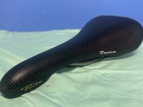 Sa0098 Selle Italia Flite Saddle Perforated Titanium Used Exc